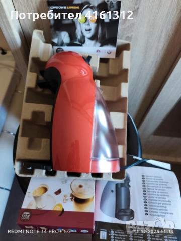 Чисто нова  КАФЕ-МАШИНА KRUPS  Dolce Gusto на капсули KP100631 