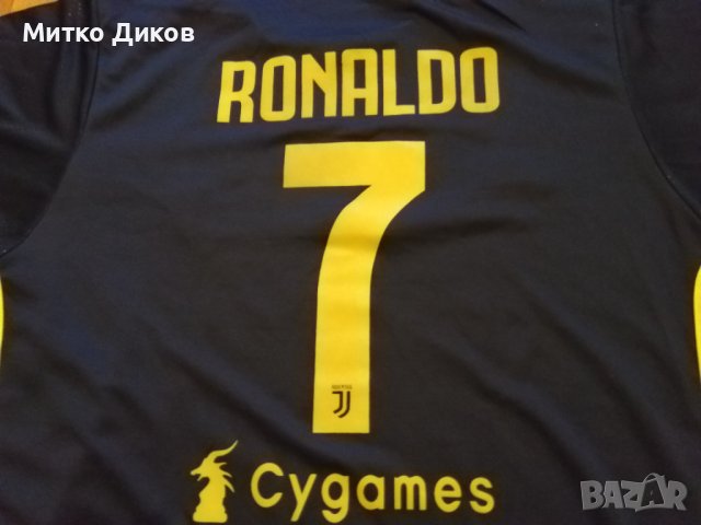Ювентус футболна тенска №7 Роналдо реален размер М, снимка 6 - Футбол - 41813077