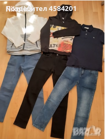 Детски дрешки Jean Paul GAULTIER,ZARA,H&M,Mango за 14 г.момче.НОВИ и много запазени!
