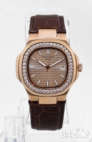 Дамски луксозен часовник Patek Philippe Nautilus, снимка 2 - Дамски - 41649424