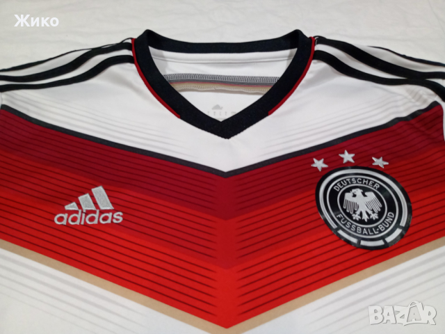 Германия Световно 2014 оригинална футболна тениска ADIDAS фланелка футбол номер 8 MESUT OZIL, снимка 3 - Футбол - 44807505