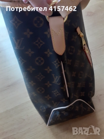 Уникална Louis Vuitton естествена кожа 53/43см чанта, снимка 7 - Чанти - 52668656