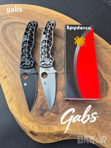 Сгъваем нож Spyderco Edgerati С266,два цвята, снимка 9 - Ножове - 52213794