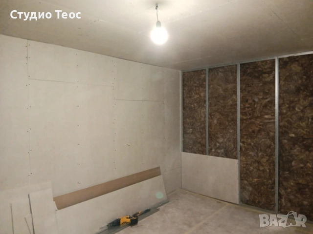 Монтаж на гипсокартон - стени, тавани, преградни стени, снимка 8 - Монтажи - 50500556