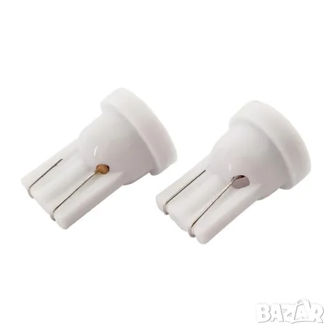 LED крушки T10 12V 6000K 2 броя за интериор, снимка 3 - Аксесоари и консумативи - 55865038
