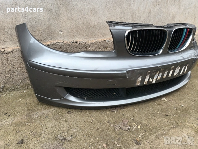 предна броня с решетки за БМВ 1 сериа Е81 Е87 BMW 1 seria E81 E87, снимка 2 - Части - 53516615