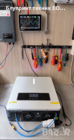 ПОДСИЛЕН 3600W 24V UPS/Хибриден MPPT соларен инвертор (работи и без батерии), снимка 6 - Друга електроника - 41859116