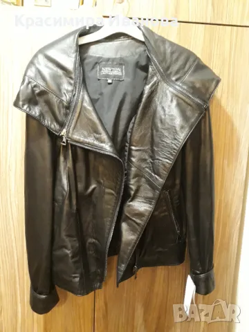 Дамско яке от естествена кожа, снимка 1