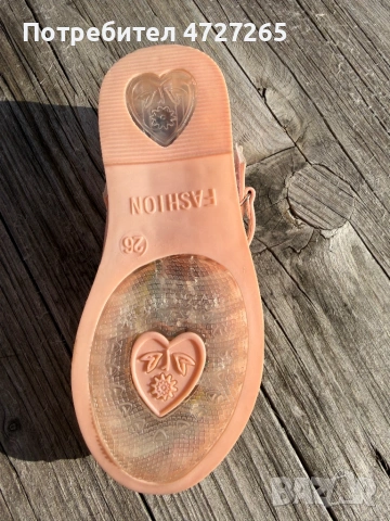 Детски светещи  обувки номер 26, снимка 4 - Бебешки обувки - 53647022