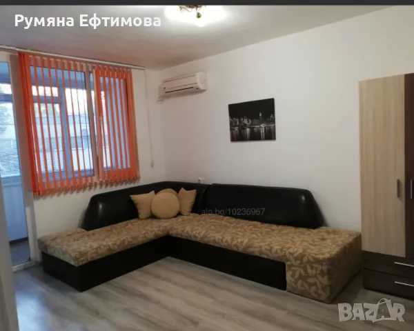 Давам под наем Едностаен обзаведен апартамент , снимка 1