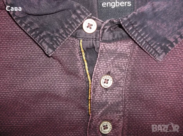 Блуза ENGBERS  мъжка,ХЛ, снимка 4 - Блузи - 49350231