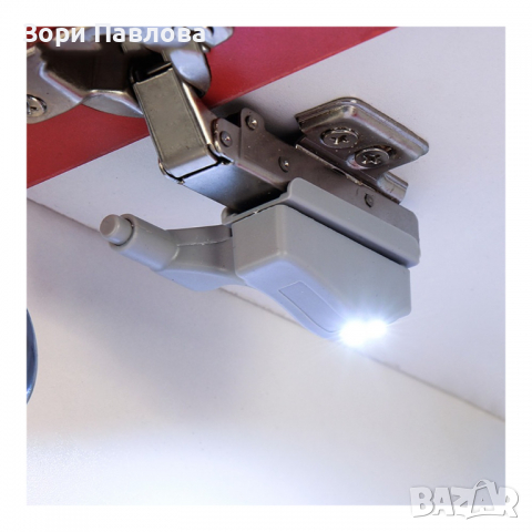 LED осветление за монтиране върху панта на шкаф и други мебели - код 2114, снимка 2 - Други - 36302683