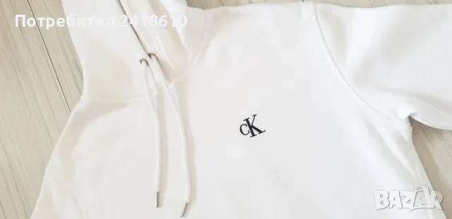Calvin Klein Hoodie Womens Oversize Size XS ОРИГИНАЛ! Дамски Суичър!, снимка 10 - Суичъри - 49224181
