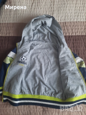 Двулицево пролетно-есенно яке за 4 годишно момче, снимка 2 - Детски якета и елеци - 52481592