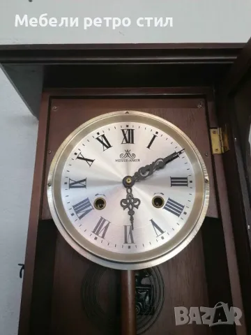 Уникален немски механичен часовник - MEISIER-ANKER. Профилактиран от часовникар., снимка 6 - Други стоки за дома - 49991998