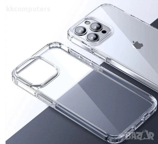 Калъф Wlons Акрилен Силикон / Прозрачен / за iPhone 17 Air 6.5 Баркод : 3132940