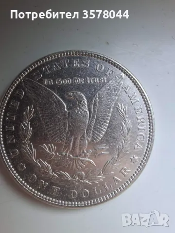 САЩ един Морган долар 1886 г, снимка 1