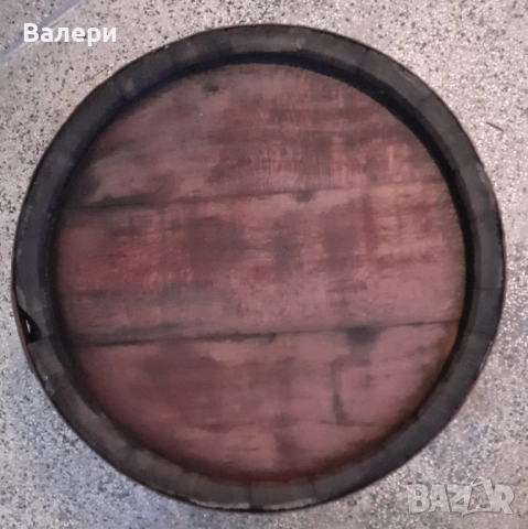 Буре - черничево, старо, 70 литра, снимка 4 - Бидони, бурета и бъчви - 52956544