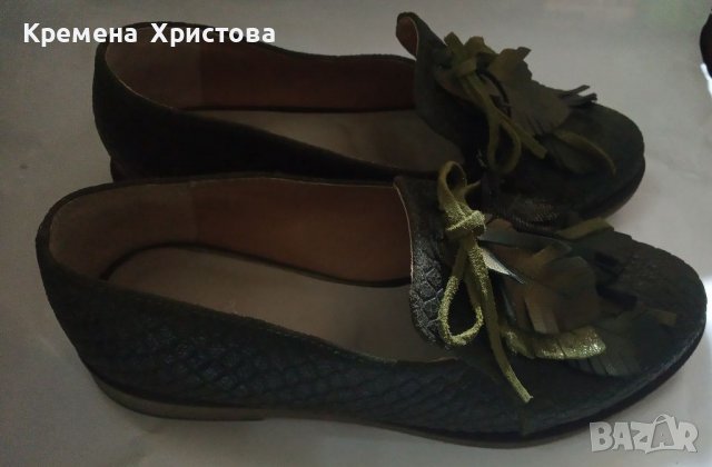 Обувки Gabina с листа, снимка 1 - Дамски ежедневни обувки - 39050214