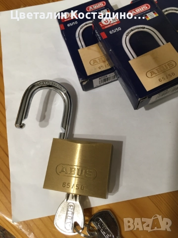 качествени немски катинари на марката Abus, снимка 3 - Други инструменти - 52240773