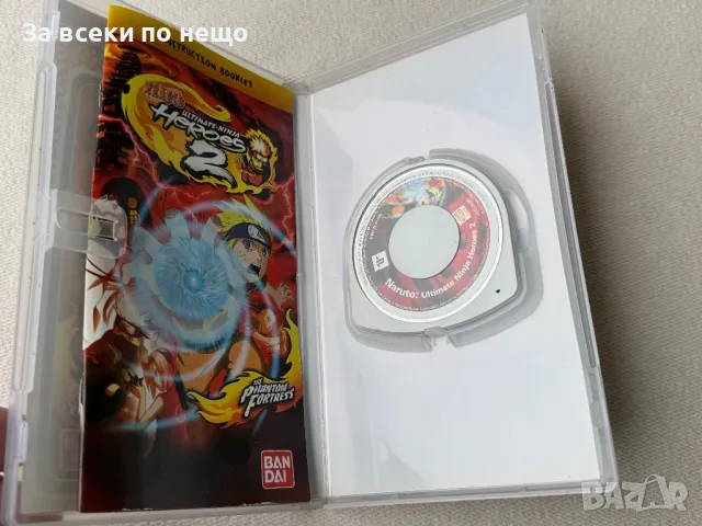 Оригинална Игра за PSP Naruto - Ultimate Ninja Heroes 2 - The Phantom Fortress (Sony PSP), снимка 3 - Игри за PlayStation - 50213624