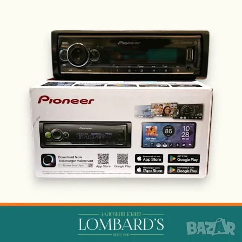 Авто Ресийвър PIONEER MVH-S520BT BLUETOOTH, 4 X 50 W, N: 3169319