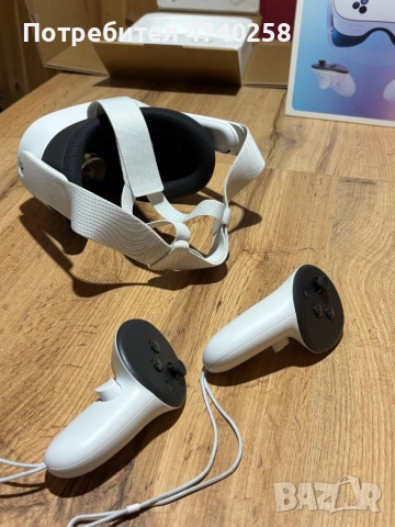 Oculus Quest 3s 256gb гаранация, снимка 5 - Други игри и конзоли - 53503435