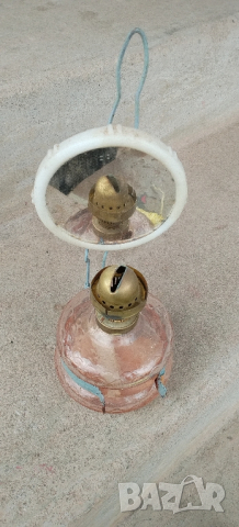 Газена / петролна лампа, снимка 2 - Настолни лампи - 44640328