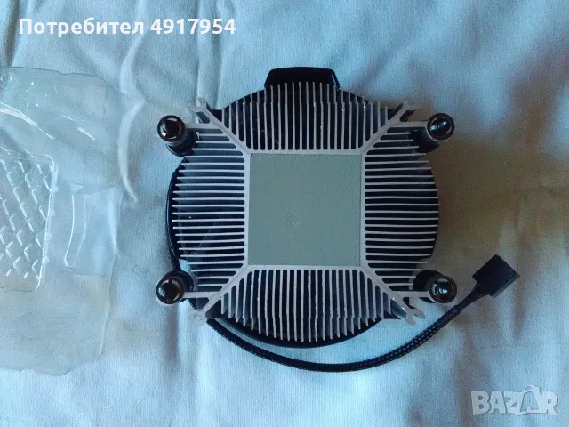 Нов Оригинален Охладител AMD Wraith Stealth (Socket AM4) - Фабричен, в Кутия, снимка 3 - Процесори - 55951708