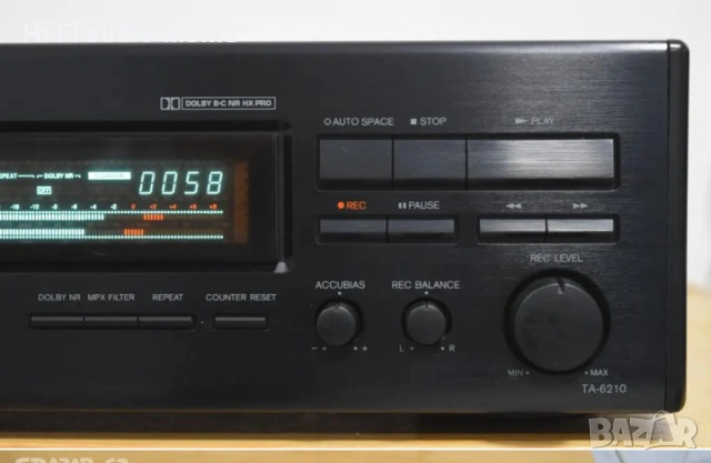 Продавам касетен дек онкио ta-6210, снимка 3 - Декове - 53218731