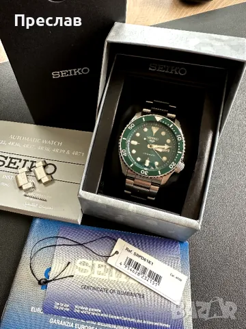 Продавам Seiko 5 Sports SRPD61K1