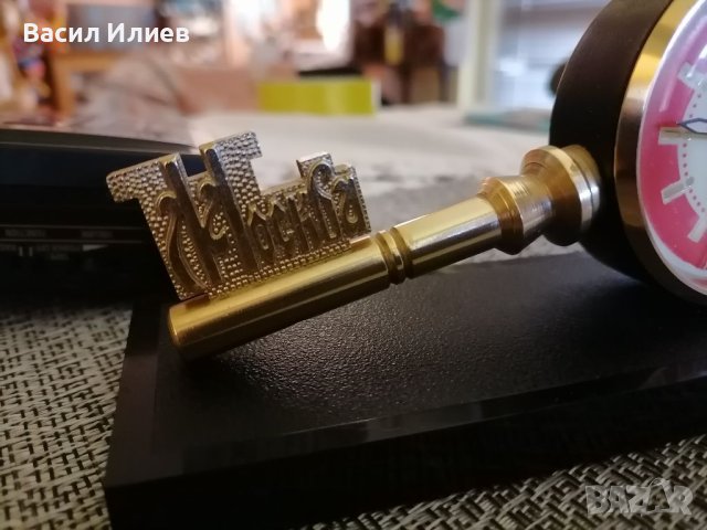 Слава часовник ключа за Москва , снимка 7 - Антикварни и старинни предмети - 41763860
