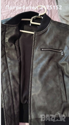 яке изкуствена кожа, снимка 4 - Якета - 53494257