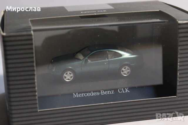 HERPA H0 1/87 MERCEDES BENZ CLK КОЛИЧКА МОДЕЛ, снимка 2 - Колекции - 53629814