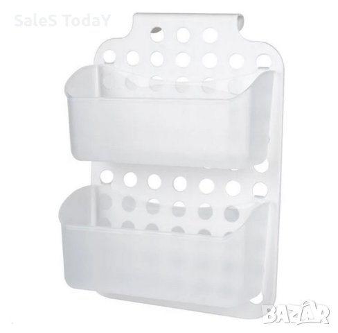 Рафт за баня, 2 нива, 23x8x10.5-7.5 cm