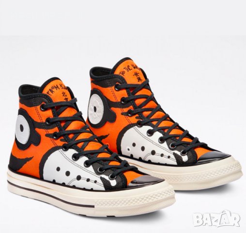 кецове Soulgoods X Converse Chuck 70 Tiger High Tops  номер 42,5, снимка 3 - Кецове - 40867078