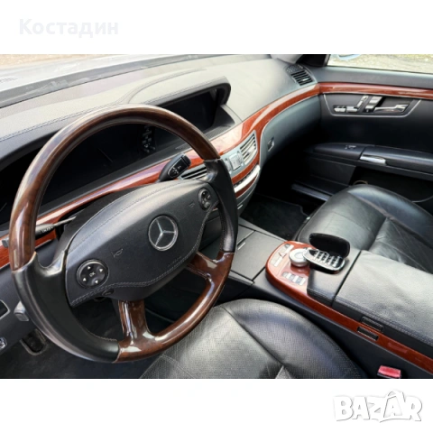 Mercedes Benz S320CDI LONG / W221 / E4 / 235к.с. ОБСЛУЖЕНА!!!, снимка 9 - Автомобили и джипове - 53794597