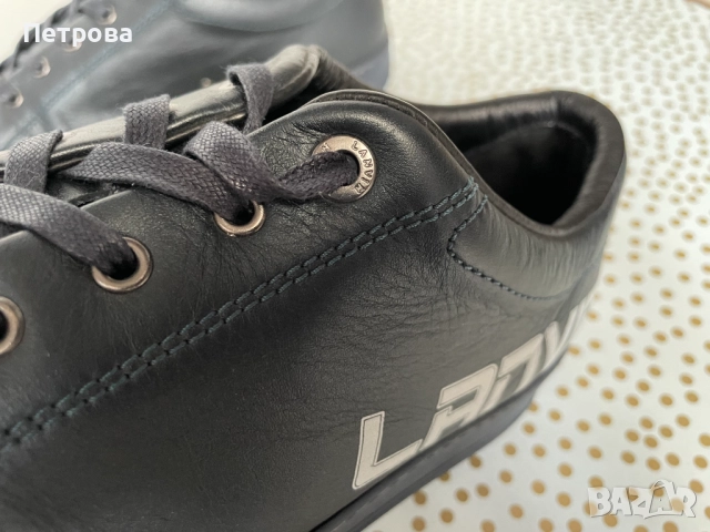Lanvin Мъжки кожени обувки 44 Оригинал, снимка 3 - Маратонки - 51887908