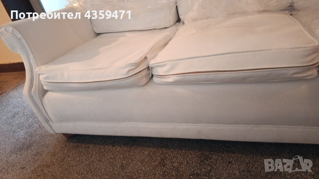 Диван, реновиран и сменена тапицерия , снимка 5 - Дивани и мека мебел - 52605469