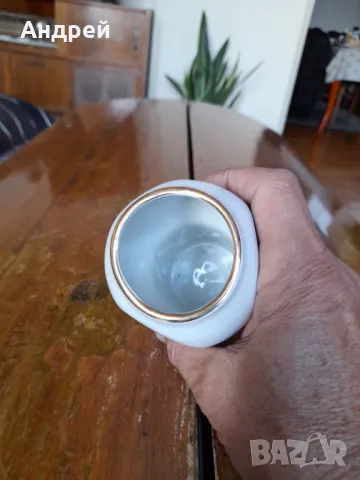 Стара порцеланова ваза,вазичка Славия София, снимка 4 - Други ценни предмети - 47941361