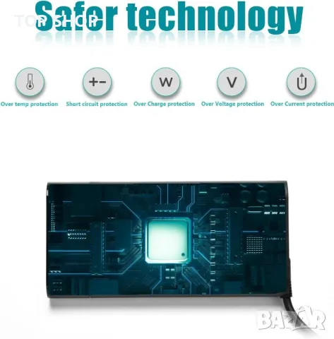 120 W зарядно устройство за HP, 5TW10UT, 5TW10AA, 5TW13AA, 710415-001, L41856-001, снимка 3 - Друга електроника - 49500311