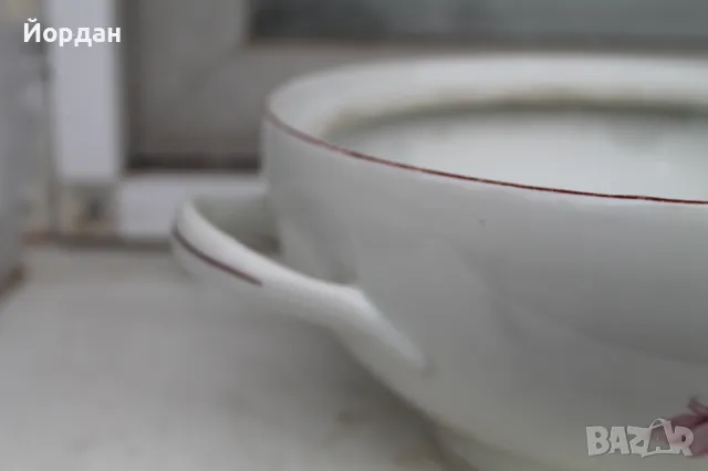 Български порцеланов супник, снимка 3 - Други ценни предмети - 49636892