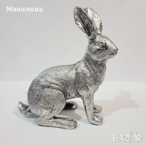 Винтидж великденска украса, заек и яйце., снимка 2 - Колекции - 53853645