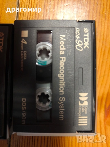 TDK DAT Digital Audio Tape 90 m 180 Minutes Cassette Used Data Cart , снимка 2 - Декове - 53440490