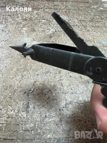 Стара ножица за гасене на фитил на свещ, снимка 5 - Колекции - 51413327