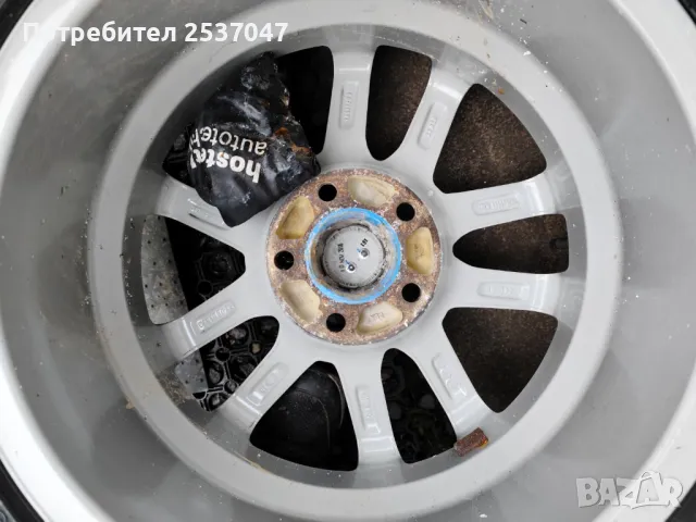 4бр гуми с джанти 205/55/16 за HONDA, снимка 4 - Гуми и джанти - 48392961