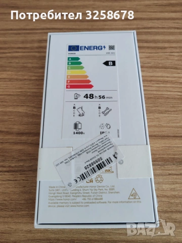 Смартфон Honor 400 Lite 8 GB / 256 GB – черен, снимка 4 - Други - 53614242