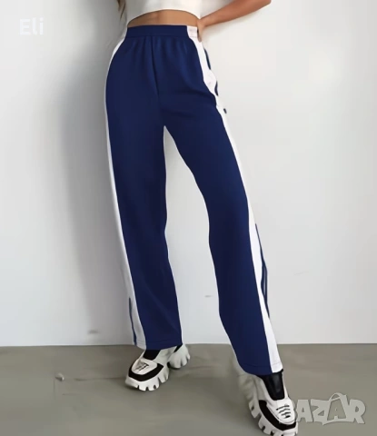 🌟 Fashion Street Loose Wide-Leg Sweatpants 🌟, снимка 13 - Панталони - 53629617