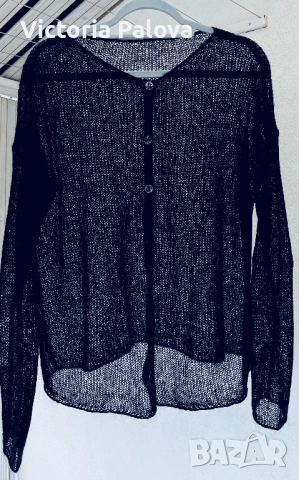Бутиков мохерен кардиган ( жилетка) Paris boutique стил, снимка 4 - Жилетки - 53558385