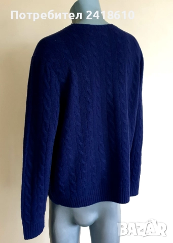 POLO Ralph Lauren Cable Wool / Knit Mens Size L НОВО! ОРИГИНАЛ! Мъжки Пуловер!, снимка 13 - Пуловери - 52584451